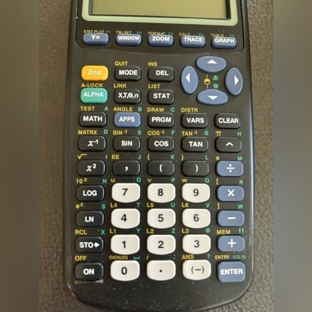 Texas instrument TI 83 PLUS calculator